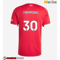 Moške Nogometnih dresov Liverpool Jeremie Frimpong #30 Domači 2025-26 Kratki rokavi